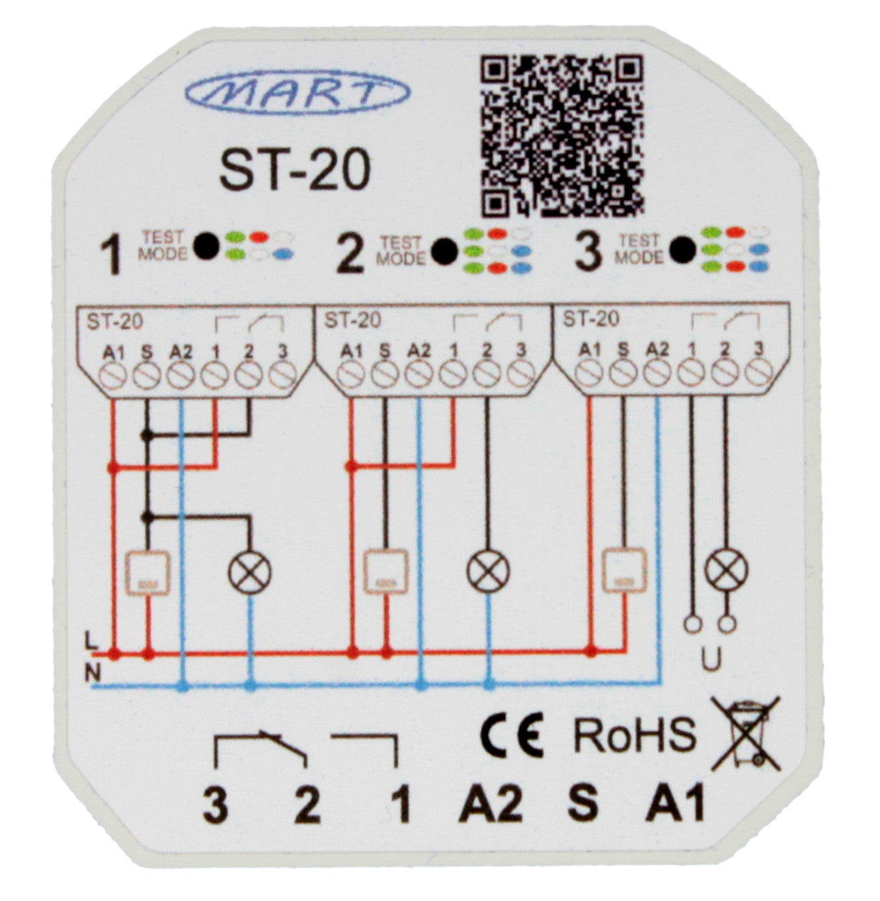 ST-20 Treppenhausautomat 230V - MART-Electronics