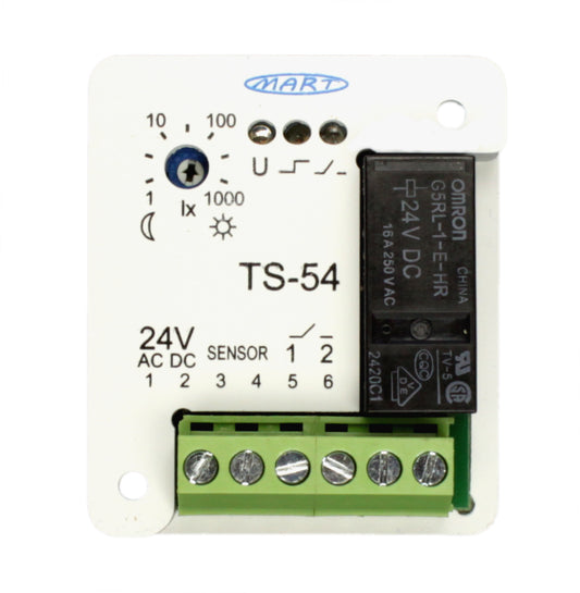 TS-54-2 Dämmerungsschalter 24V AC DC - Kabelsensor - MART-Electronics