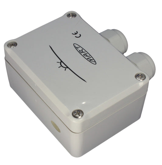 TS-31-2-G – DÄMMERUNGSSCHALTER EINSTELLBAR HERMETISCH MIT 2X KABELVERSCHRAUBUNG – WECHSLER (NO/NC) - MART-Electronics