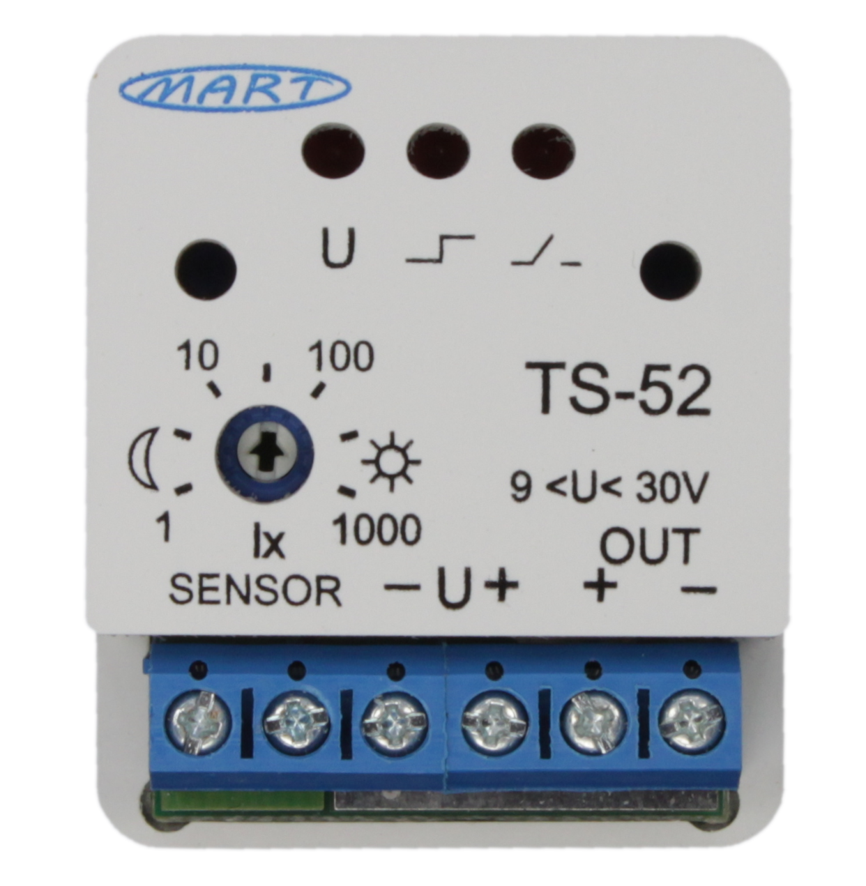 TS-52-2 - Dämmerungsschalter 9...30V - MINI - Kabelsensor - MART-Electronics