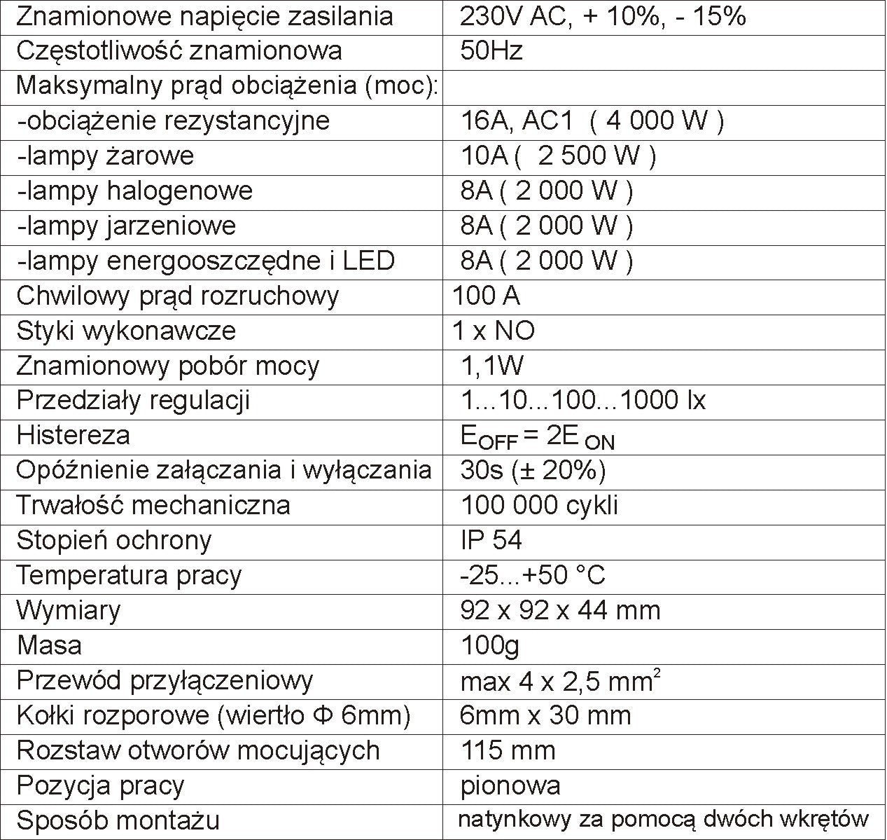 TS-21-G – DÄMMERUNGSSCHALTER EINSTELLBAR MIT KLICK DECKEL – POTENTIALFREI (NO) - MART-Electronics