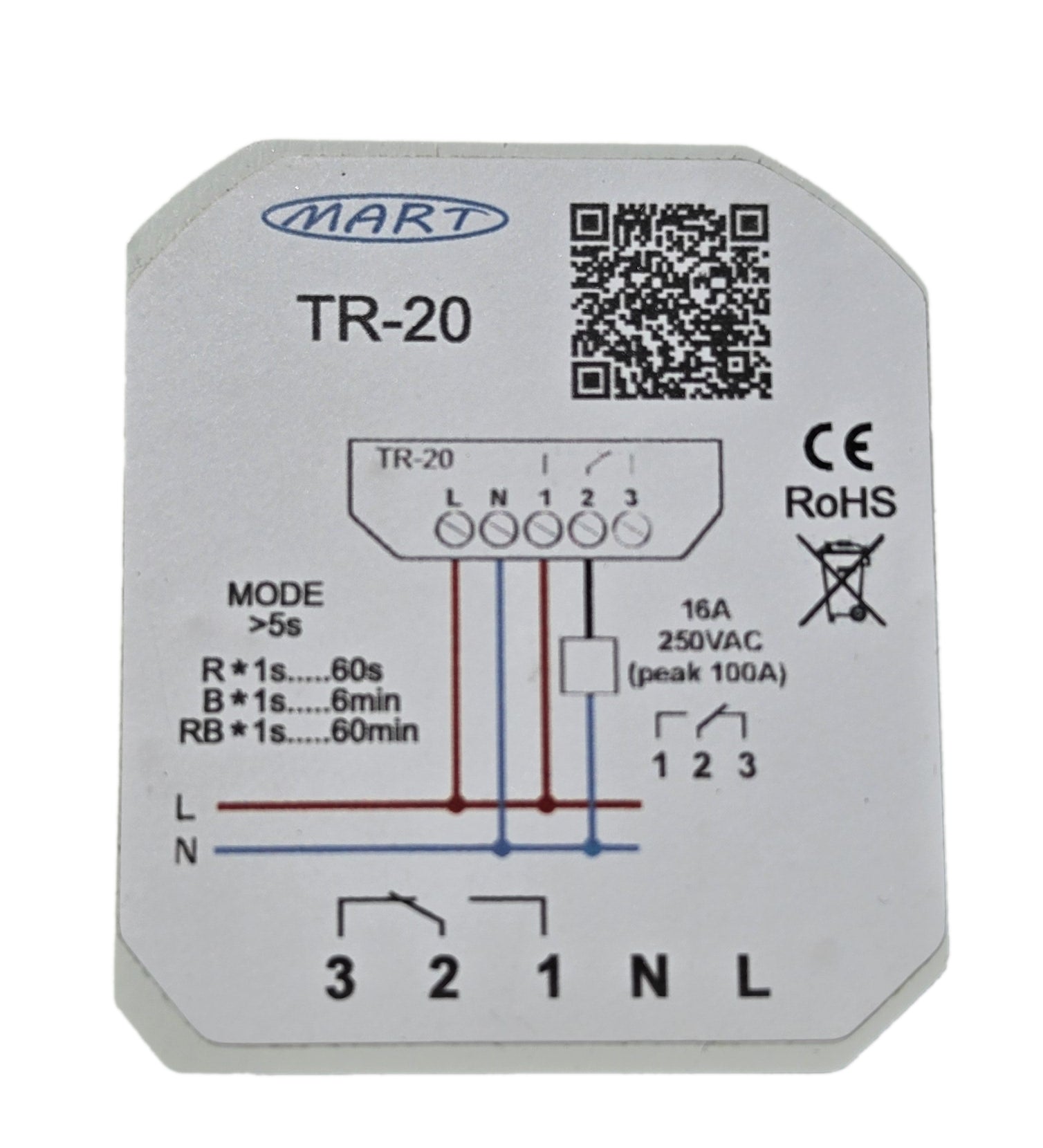 TR-20 ZEITRELAIS MART-Electronics