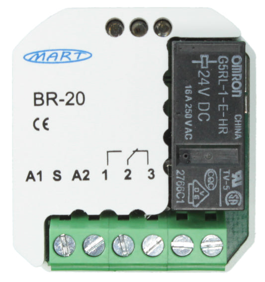 BR-20 Bistabiles Impulsrelais 16A 230V AC - MART-Electronics
