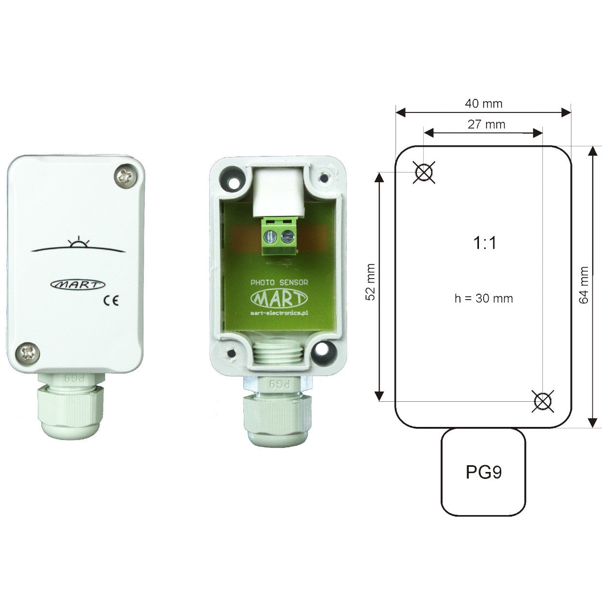 CS-01-3 Steuergerät für PV-Anlagen - PV Optimierer - MART-Electronics